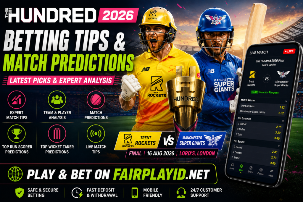 The Hundred 2026 Betting Tips