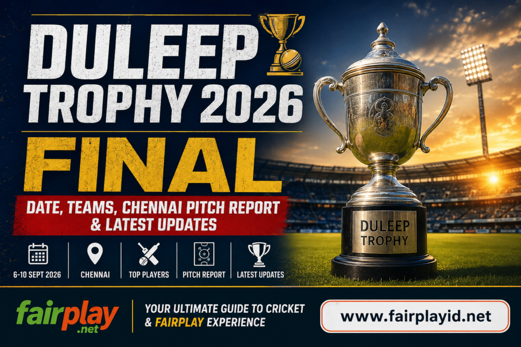 duleep trophy 2026